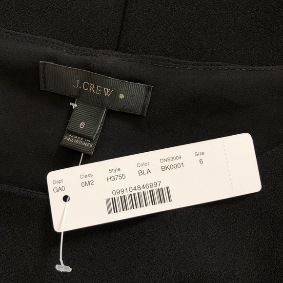 NWT J. Crew Drapey Sequin Bow Tank 6 - Picture 4 of 4